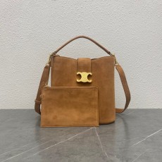 셀린느 숄더백 루이즈백 미듐 스웨이드 가죽