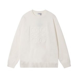 로에베 니트 긴팔 티셔츠 남녀공용 2가지 색상